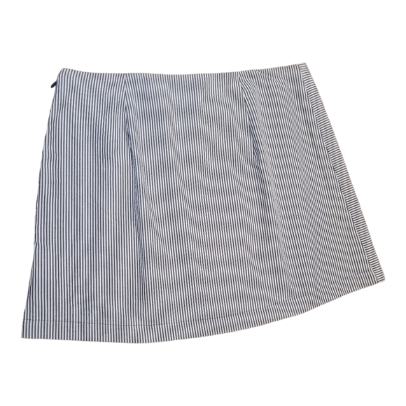 Urban Outfitters Sailorette Striped Mini Skirt NEW Faux Button Front Bib Panel - Picture 8 of 16